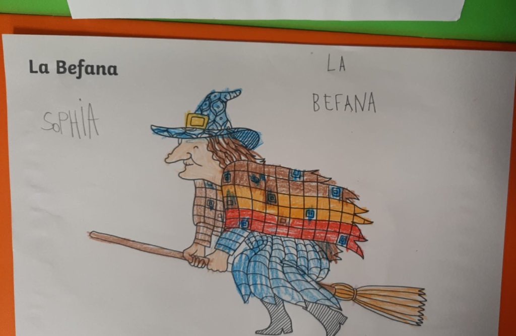 Christmas in Italy - La Befana Christmas Craft